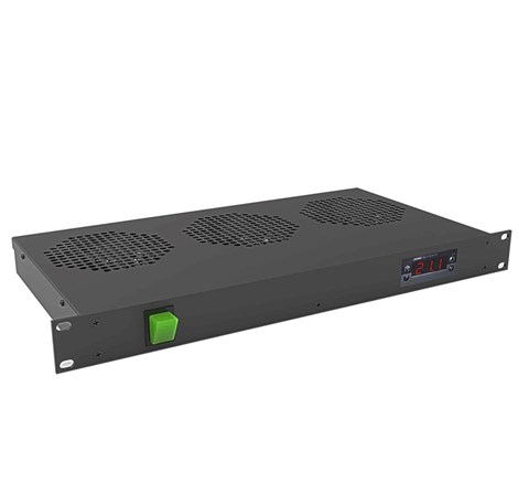 Canovate 19" 1U ugradbeni ventilacijski panel s 3 ventilatora  (CCA-9-2001)