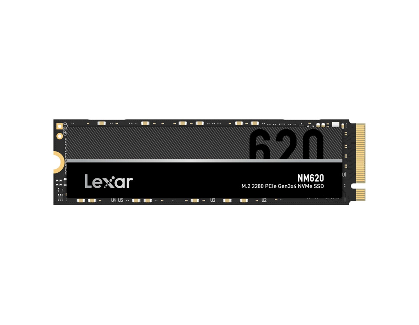 Lexar NM620 512GB M.2 NVMe PCIe SSD, Gen3, R/W: 3500/2400 MB/s, High Speed, 4 Lanes