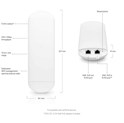 Ubiquiti NS-5AC | CPE | NanoStation, 2,4GHz, 5GHz, 1x RJ45 1000Mb/s, 16dBi