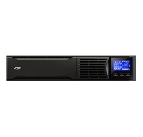 Fortron Source UPS Custos 9X+ 1K Rack/Tower 1000VA/900W, On-line double conversion, USB, RS-232, EPO, 12V/9Ah, LCD