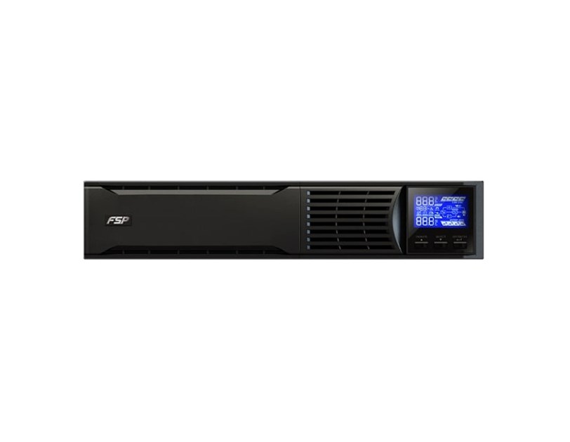 Fortron Source UPS Custos 9X+ 1K Rack/Tower 1000VA/900W, On-line double conversion, USB, RS-232, EPO, 12V/9Ah, LCD