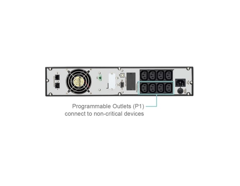 Fortron Source UPS Custos 9X+ 1K Rack/Tower 1000VA/900W, On-line double conversion, USB, RS-232, EPO, 12V/9Ah, LCD