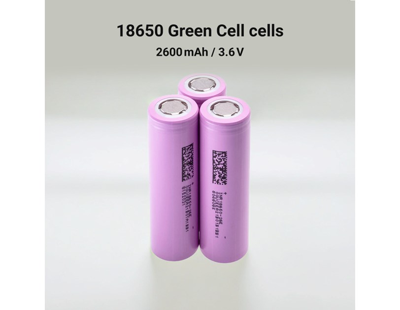 Green Cell punjive Li-Ion ćelije ICR18650-26H 2600mAh 3.7V - 20 KOM