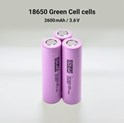 Green Cell punjive Li-Ion ćelije ICR18650-26H 2600mAh 3.7V - 20 KOM