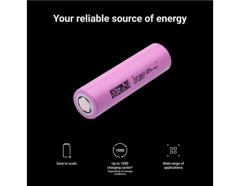 Green Cell punjive Li-Ion ćelije ICR18650-26H 2600mAh 3.7V - 20 KOM