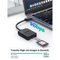 UGREEN čitač memorijskih kartica USB 3.0, TF/SD, 15cm, crni