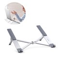 UGREEN stalak za prijenosnik do 17.3", do 5kg, sklopiva, podesiva po visini, siva
