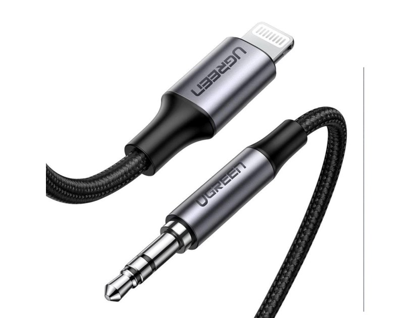 UGREEN kabel, Lightning na 3.5mm (M), 1m