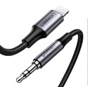 UGREEN kabel, Lightning na 3.5mm (M), 1m