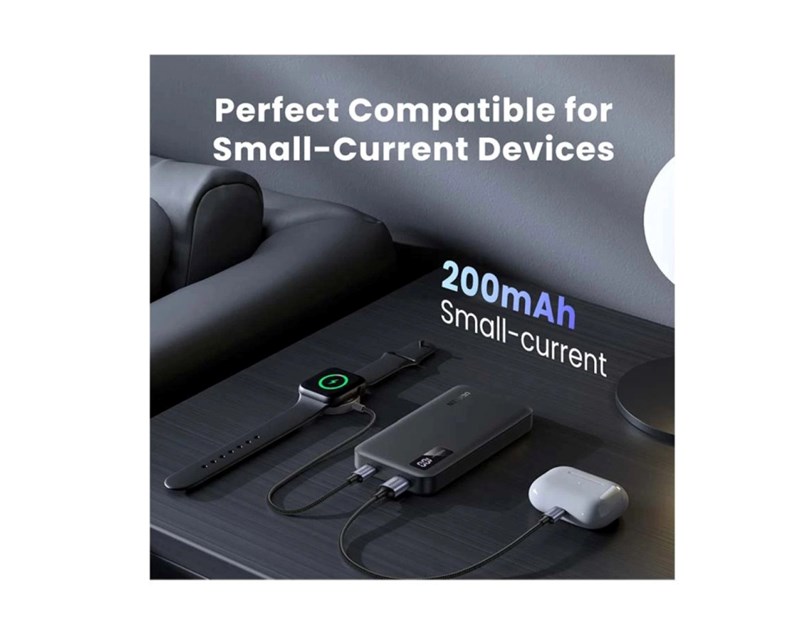 UGREEN Prijenosni punjač (Powerbank) 10000 mAh, USB-C, sivi