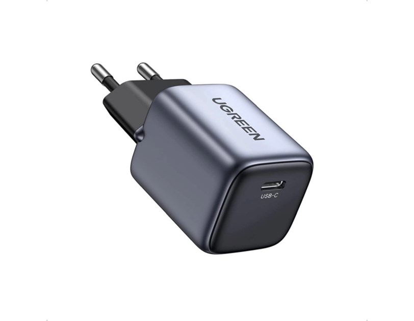 UGREEN Nexode Mini GaN II Tech zidni punjač 30W, USB-C, PD3.0/QC4.0+, sivi