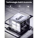 UGREEN Nexode Mini GaN II Tech zidni punjač 30W, USB-C, PD3.0/QC4.0+, sivi