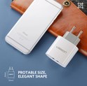 UGREEN zidni punjač 17W, 2×USB-A, bijeli