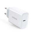 UGREEN zidni punjač 30W, USB-C, PD3.0/QC4.0+, bijeli