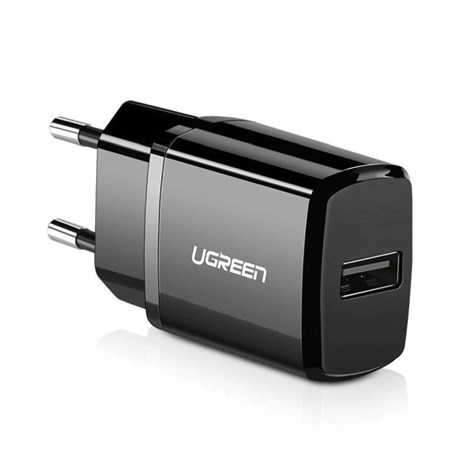 UGREEN zidni punjač 10.5W, 5V/2.1A, USB-A, crni