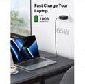 UGREEN GaN Tech zidni punjač 65W, 1×USB-A/3×USB-C, PD3.0/QC4.0+, crni