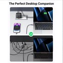 UGREEN GaN Tech zidni punjač 65W, 1×USB-A/3×USB-C, PD3.0/QC4.0+, crni