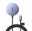 UGREEN bežični magnetski punjač, 15W, sivi