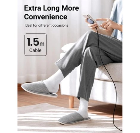 UGREEN MagSafe bežični magnetski punjač, za iPhone 12/12 Pro - 17/17 Pro/17 Pro Max, 15W, sivi