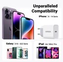 UGREEN zidni punjač 20W, USB-C, PD3.0/QC4.0+, bijeli