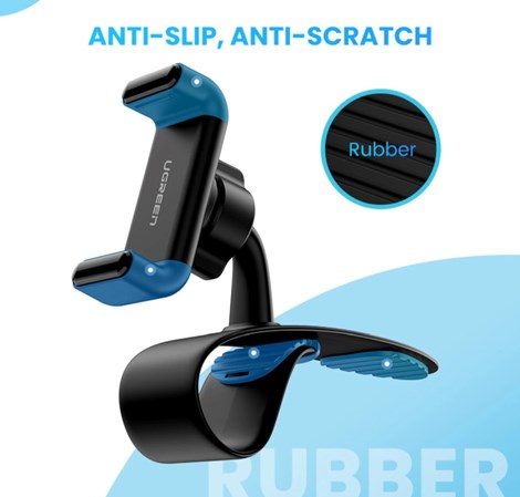 UGREEN Držač za smartphone za kontrolnu ploču u automobilu, crni