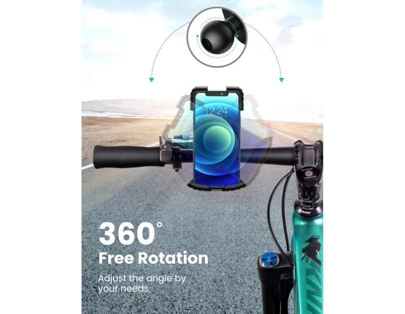 UGREEN držač smartphonea, za bicikl, crni
