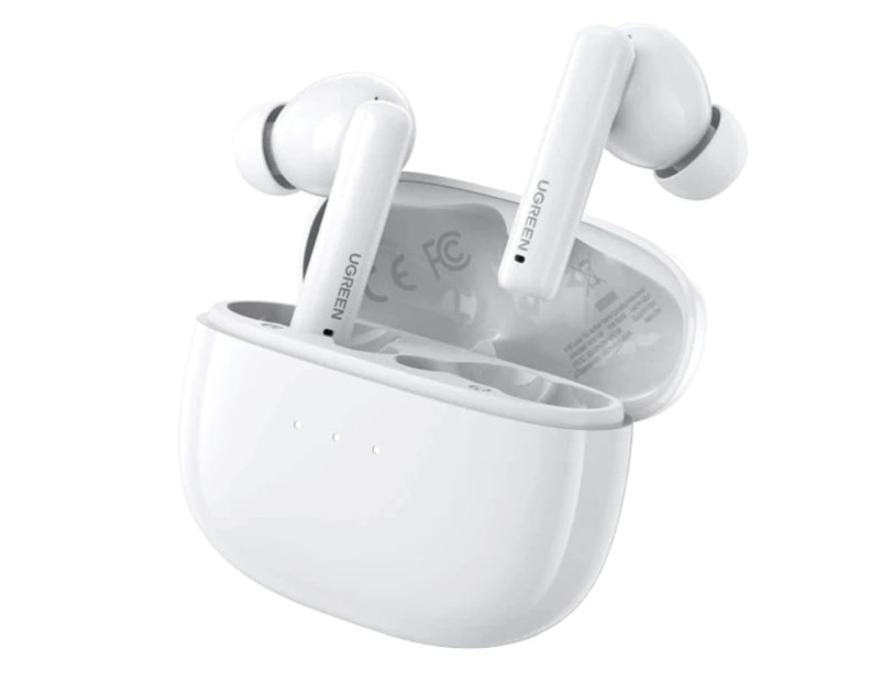 UGREEN slušalice HiTune T3, bežične, bluetooth, bijele
