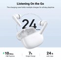 UGREEN slušalice HiTune T3, bežične, bluetooth, bijele