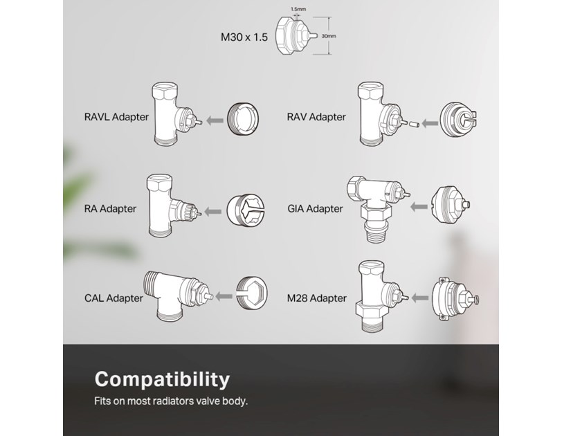 TP-Link Kasa pametni termostat + HUB KH100  / Udaljena kontrola/ Glasovna kontrola/ Pametni raspored/ Child Lock