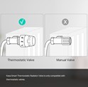 TP-Link Kasa pametni termostat + HUB KH100  / Udaljena kontrola/ Glasovna kontrola/ Pametni raspored/ Child Lock