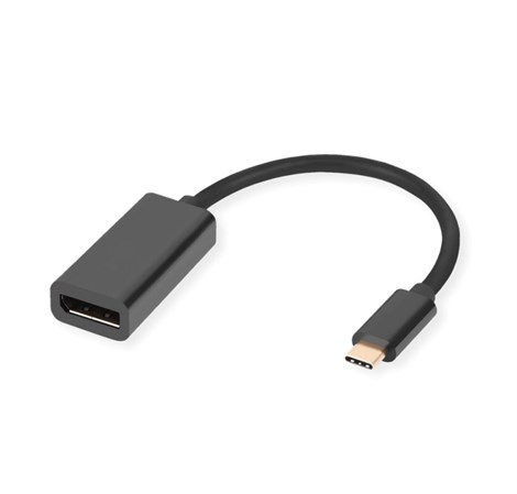 STANDARD USB-C - DisplayPort adapter, v1.2, M/F, 4K-60Hz