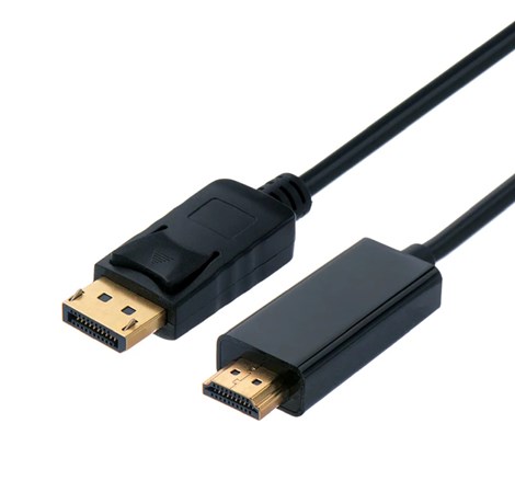 STANDARD DisplayPort kabel, DP v1.2 - UHDTV, M/M, 2.0m, crni