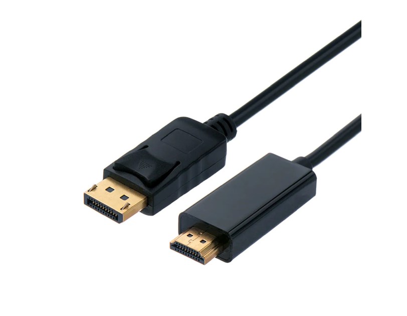 STANDARD DisplayPort kabel, DP v1.2 - UHDTV, M/M, 2.0m, crni