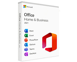 Microsoft Office Home & Bussines 2021 CRO, medialess (Word, Excel, PowerPoint, O...