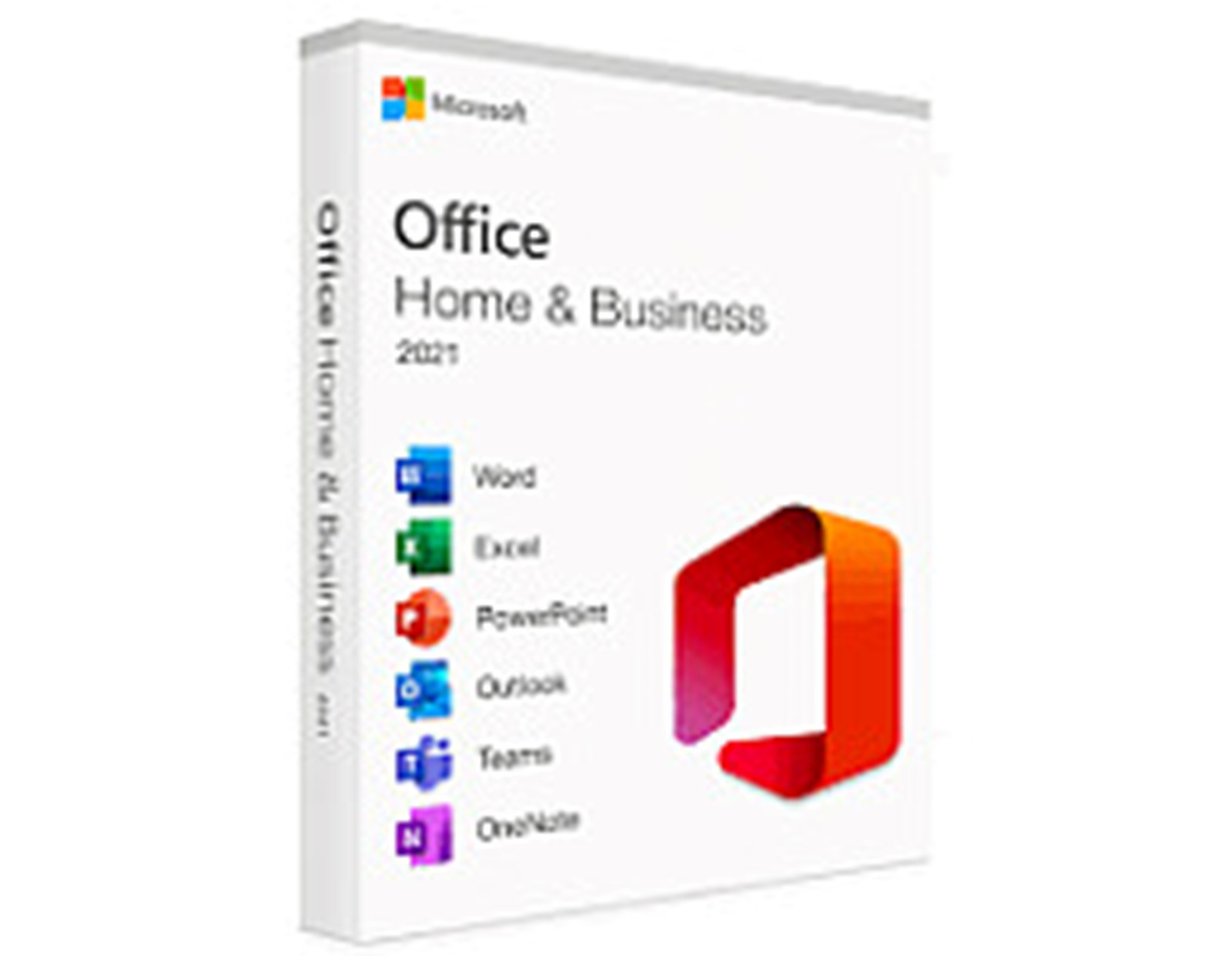 Microsoft Office Home & Bussines 2021 CRO, medialess (Word, Excel, PowerPoint, OneNote, Outlook, Teams)