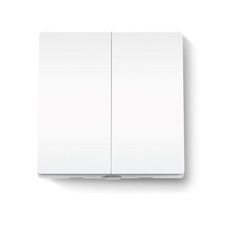 TP-Link Tapo Smart zidni prekidač za svijetlo, dva prekidača, glasovna kontrola (Alexa & Google Assistant)