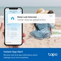 TP-Link Tapo T300 Pametni senzor curenja vode, 90dB alarm, IP67, Tapo app