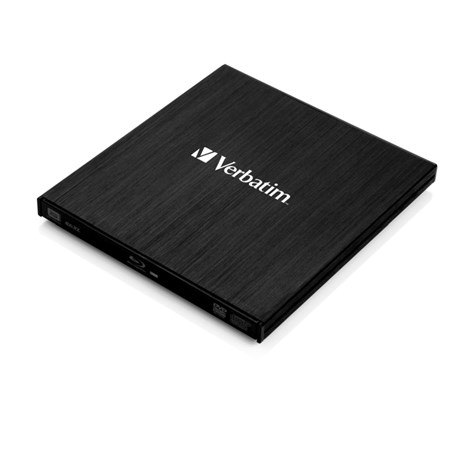 Verbatim Blu-Ray Slimline vanjski snimač, M-Disc kompatibilan, USB3.0, crni 