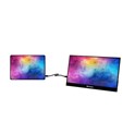 Verbatim PMT-15 prijenosni zaslon 15.6" Touch Panel 1920×1080 IPS , 16:9, HDR, FreeSync, Low Blue Light, 1×HDMI/3×USB