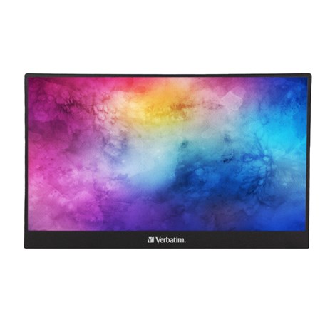 Verbatim PMT-17 prijenosni zaslon 17.3" Touch Panel 1920×1080 IPS , 16:9, HDR, FreeSync, Low Blue Light, 1×HDMI/3×USB