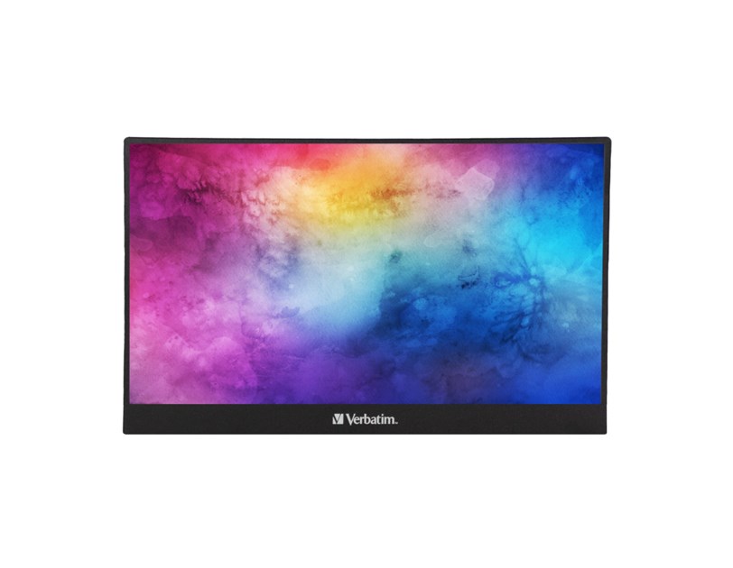Verbatim PMT-17 prijenosni zaslon 17.3" Touch Panel 1920×1080 IPS , 16:9, HDR, FreeSync, Low Blue Light, 1×HDMI/3×USB
