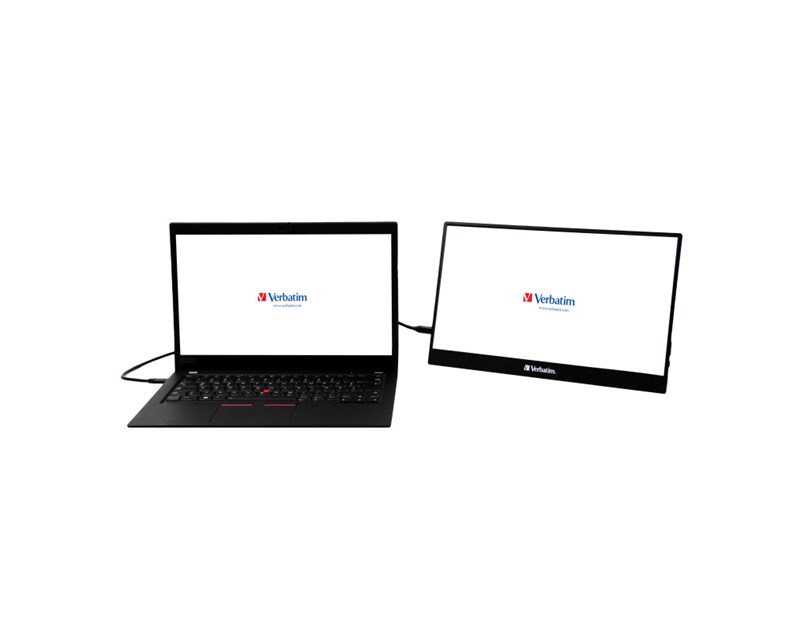 Verbatim PMT-17 prijenosni zaslon 17.3" Touch Panel 1920×1080 IPS , 16:9, HDR, FreeSync, Low Blue Light, 1×HDMI/3×USB