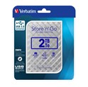 Verbatim 2.5" Store'n'Go 2TB vanjski HDD, USB3.0 Gen2, srebrni