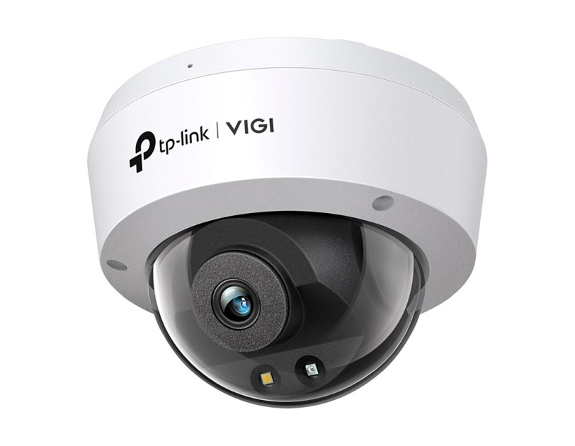 TP-Link vanjska IP Dome Full color HD kamera, H.265+ video, 4MP, 4mm leća, RJ45, PoE, microSD, Night Vision, detekcija pokreta, vodootporna IK10/IP67, VIGI app