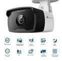 TP-Link vanjska IP Bullet 3MP (2304 × 1296) H.265+ video, 3MP,6 mm leća, RJ45,Night Vision, detekcija pokreta, vodootporna IP67, VIGI App