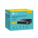 TP-Link 5-Port 10/100Mbps Desktop preklopnik (Switch), 5×10/100 Mbps RJ45 Ports (4×10/100 Mbps 802.3af PoE Ports) 802.3af, 41W PoE Power, metalno kučište