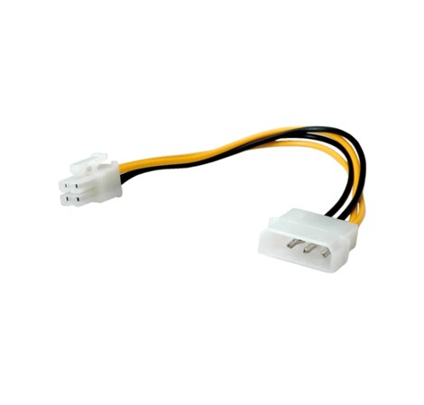 Roline interni naponski kabel, 4-pin HDD - 4-pin (ATX12V-P4) Power, 0.15m