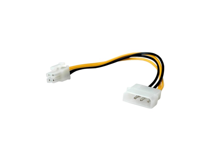 Roline interni naponski kabel, 4-pin HDD - 4-pin (ATX12V-P4) Power, 0.15m