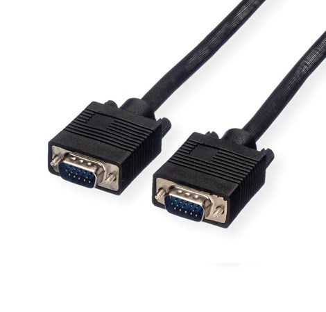 Roline VALUE VGA kabel, HD15 M/M, 2.0m, crni