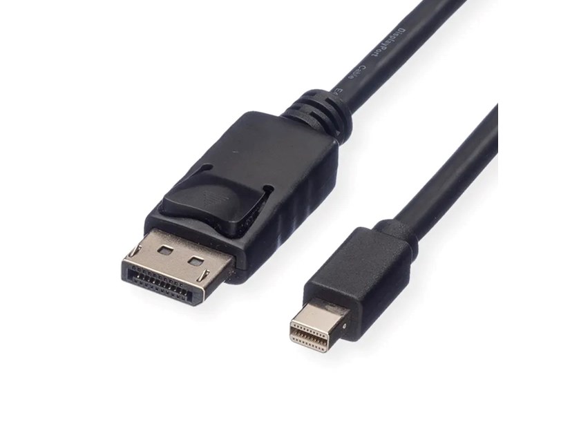 Roline DisplayPort kabel v1.1, DP - Mini DP, M/M, 2.0m, crni